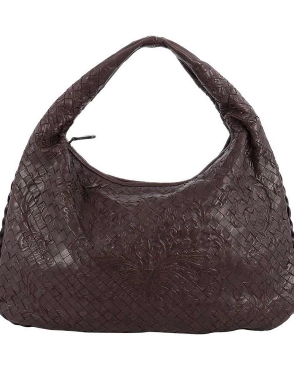 Bottega Veneta Intrecciato Leather Embossed Medium Hobo - Picture 11 of 11